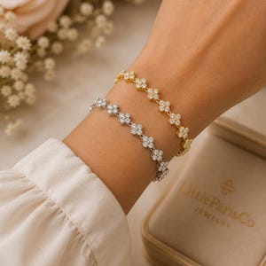 Vca rose gold alhambra bracelet van cleef - Etsy 日本