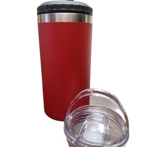 Wizard of Oz Tumbler: Engraved Stainless Steel 20 30 40oz Travel Mug 16oz red koozie