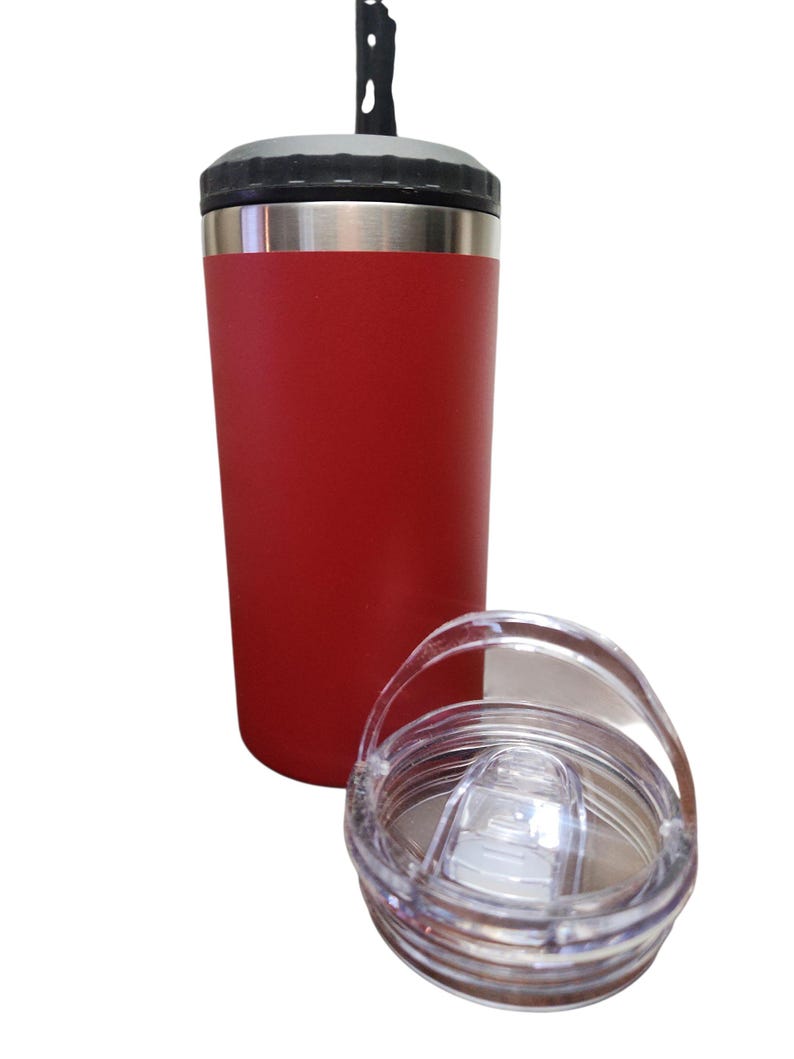 Wizard of Oz Tumbler: Engraved Stainless Steel 20 30 40oz Travel Mug 16oz red koozie