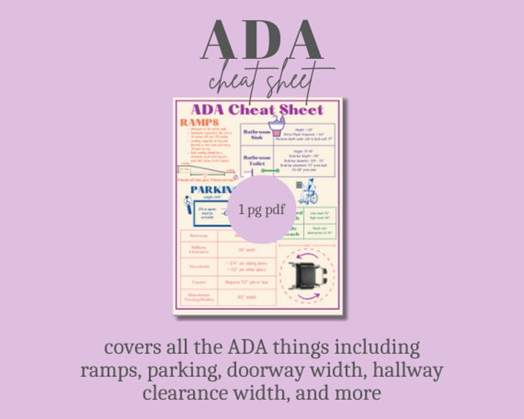 Americans With Disability Act Measurements for ADA Compliance - ADA ...