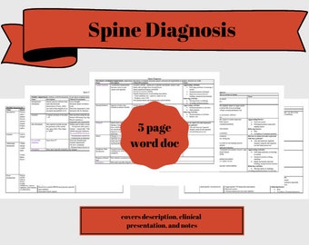 Diagnóstico ortopédico y neurovascular de la columna para fisioterapeutas y entrenadores deportivos: presentación clínica y descripción de la guía de estudio