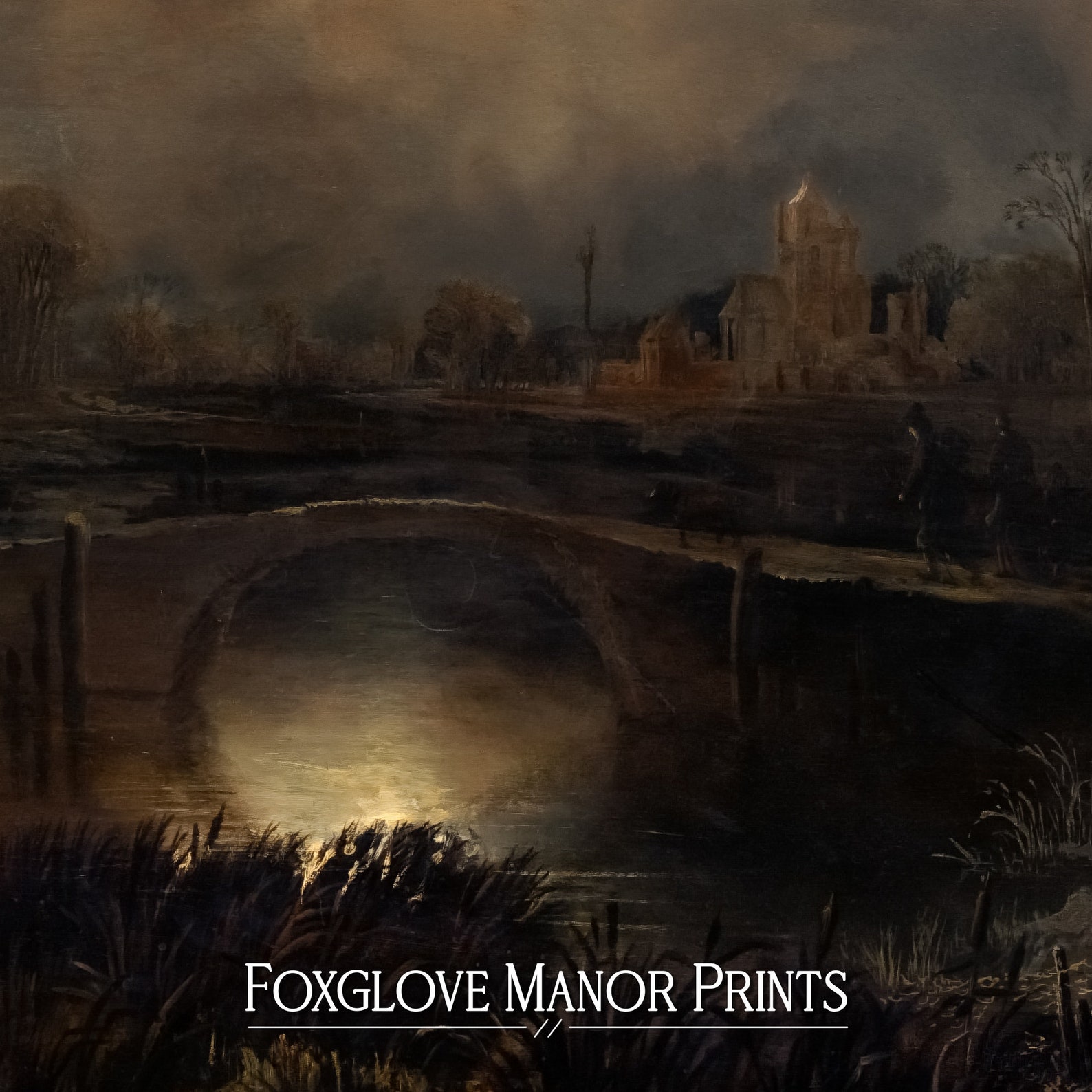 Set of 9 Dark Moody Art Prints Gallery Dark Academia Wall Etsy