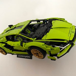 Wall Mount Display For LEGO Lamborghini Sian