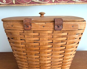 Longaberger ピクニックバスケット longaberger basket set various sizes/shapes | eBay