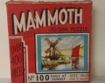 Vintage English Jig Saw Puzzle