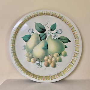 Metal Pear Tray