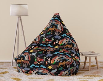 Animal conference Bean Bag Chair Cover