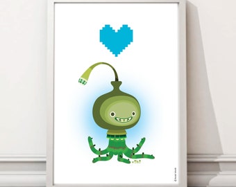buddi vihi heart digital artwork