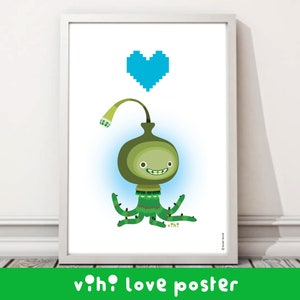 buddi vihi heart digital artwork