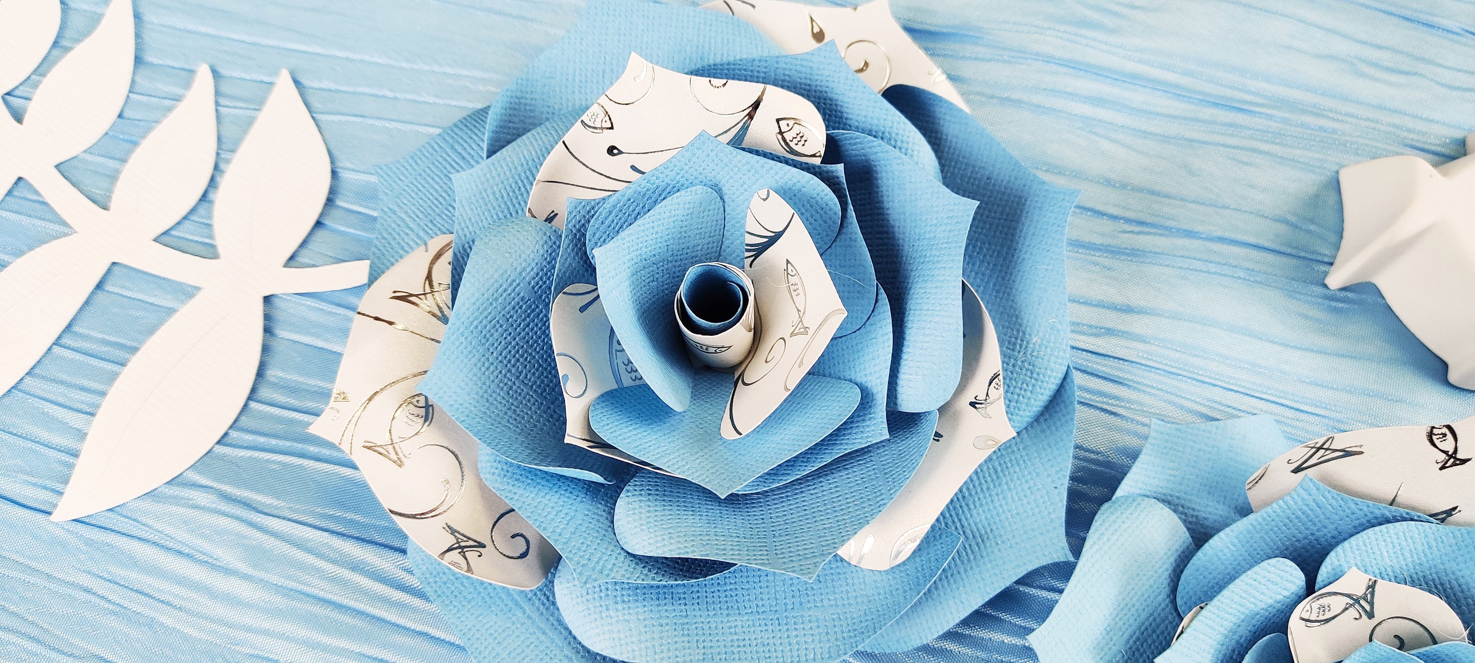 Unique Party 72537 Haifischflossen Tischdeko – 25 Cm, Beidseitig Bedruckt, Für Mottopartys