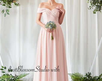 red ombre bridesmaid dresses Off Shoulder Long Formal Dress by LaDivine OC008 – The Dress Outlet main image 1