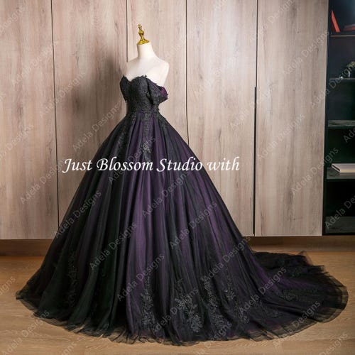 db DressBlack ダークパープル ロングドレス db DressBlack ダーク