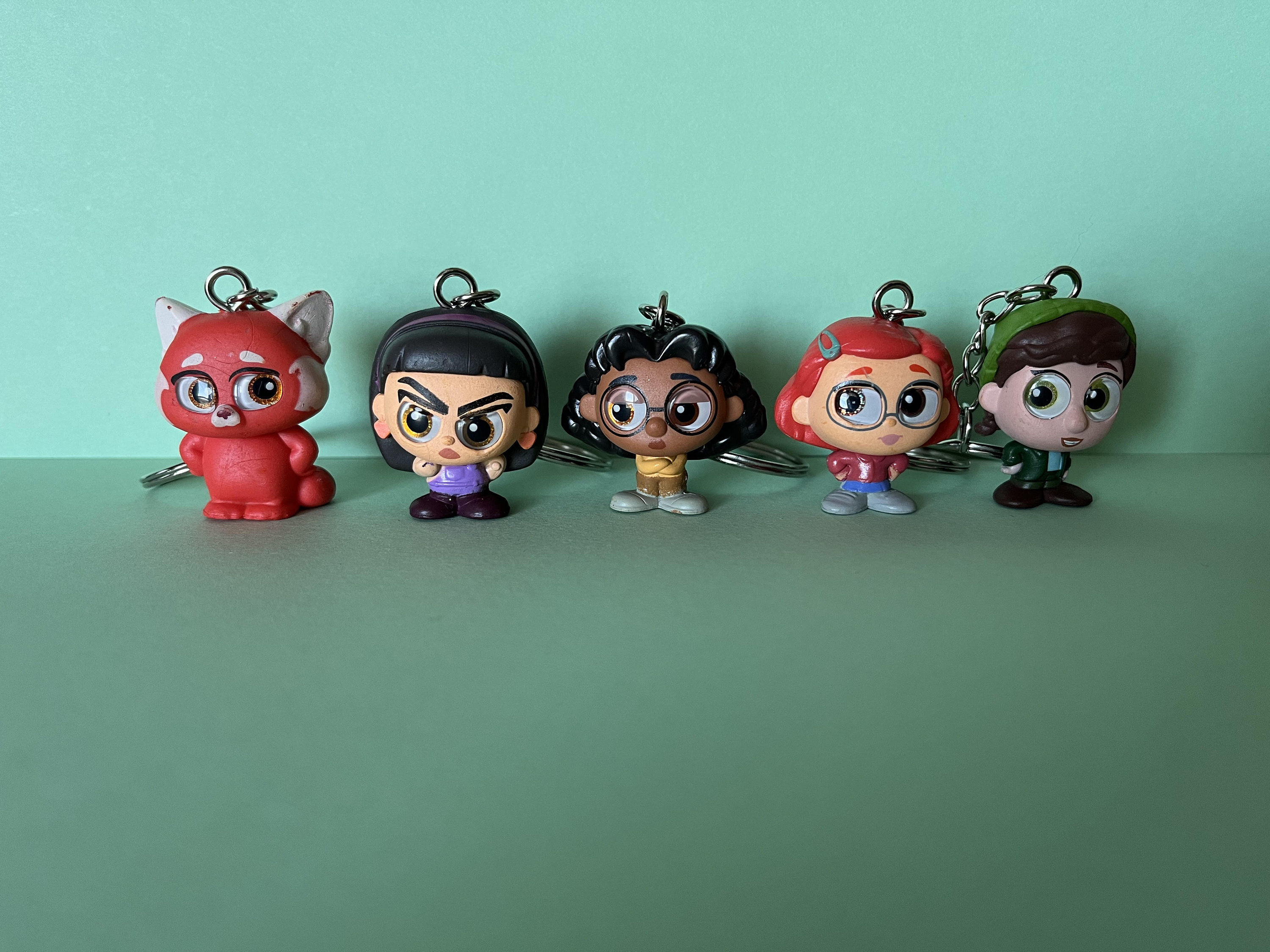 Turning Red - Disney Doorable Keychains - Etsy
