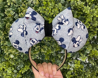 Minnie Maus Ohren, Minnie Ohren, Disney Ohren, Disney Stirnband, Micky Maus Ohren, Minnie Maus Stirnband, Disney Zubehör,Mickey und Minnie