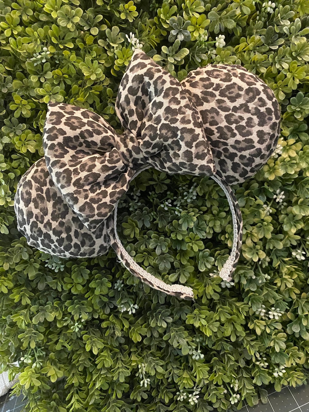 Animal Print Cheetah Minnie Mouse Ears, Safari Mouse Ears Disney Headband, Minnie Ears, Minnie ...