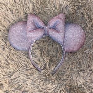 Sparkly Minnie Mouse ears, Minnie ears, Disney ears, Disney headband, Mickey Mouse ears, Minnie Mouse headband, Disney accessories, sparkles image 2