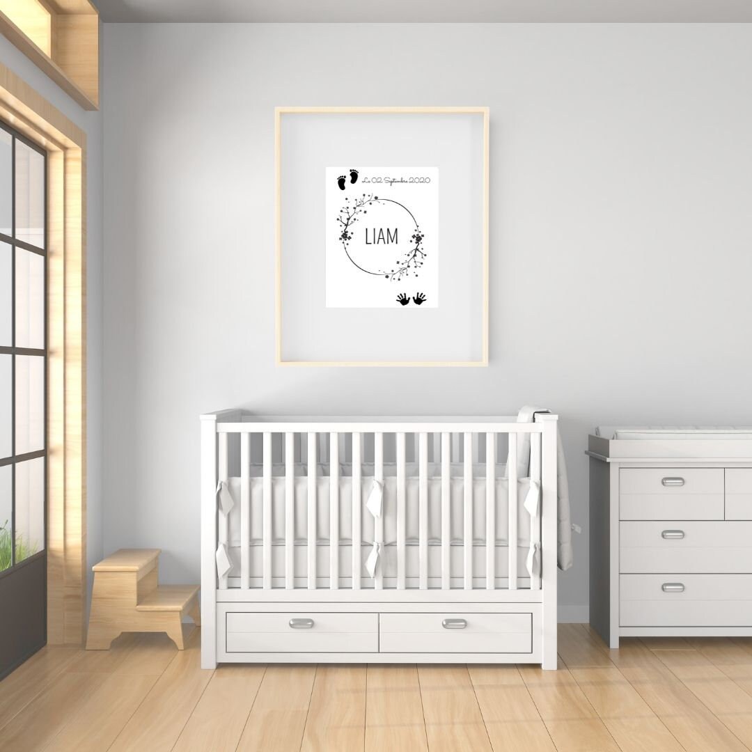 Affiche de Naissance Personnalisée