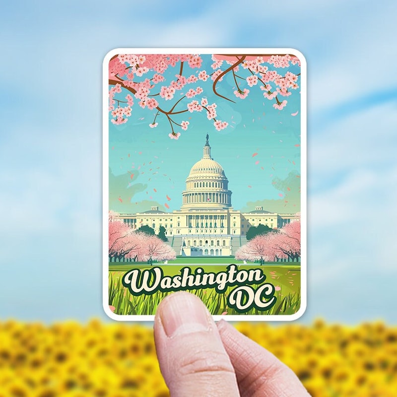 Washington Dc Stickers - Etsy
