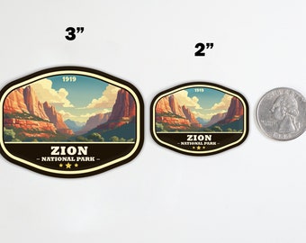Zon Natonal Park De Cut Vnyl Decal - Etsy