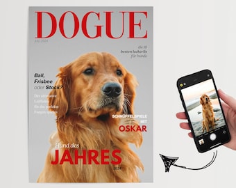 Personalisiertes Hundeposter, Hund Portrait, Geschenk für Hundeliebhaber, Für Hundebesitzer, Hund Foto, Bild von Hund, Haustier Poster