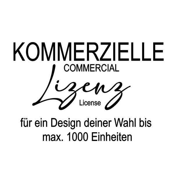 kommerzielle lizenz commercial license