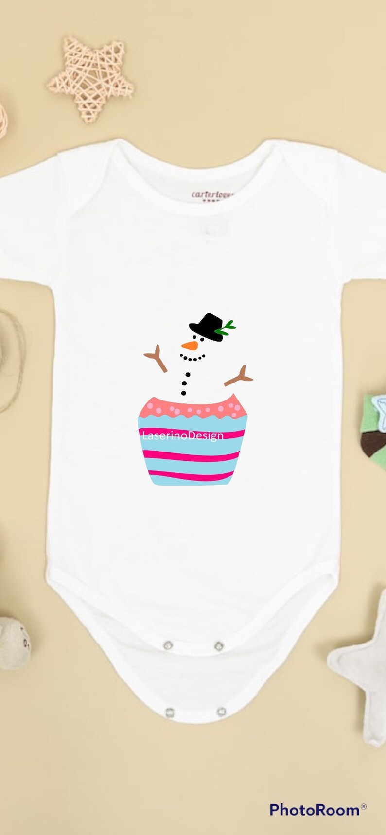 Snowman Cupcake BMP SVG DXF Png Stand or Application for - Etsy
