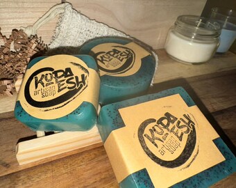 Handmade Gift, Personalized Organic Soap, Artisan Lavender Soap, Soap Gift Set, Wedding Favors, Custom Scented Soap