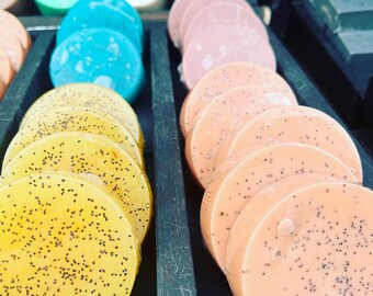Handmade Gift, Personalized Organic Soap, Artisan Lavender Soap, Soap Gift Set, Wedding Favors, Custom Scented Soap