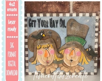 Get Your Hay On Picture/Home, wall, shelf, Fall/digital download
