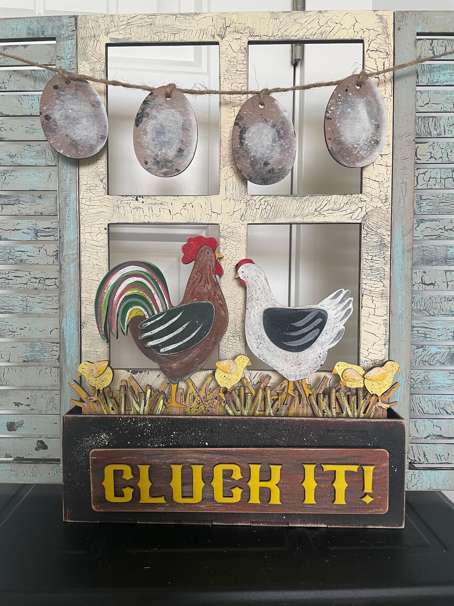 Window Chicken Set (window Sold ) Svg Digital Download File ...