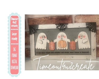 Ghost Picture, Halloween, home decor (digital download)