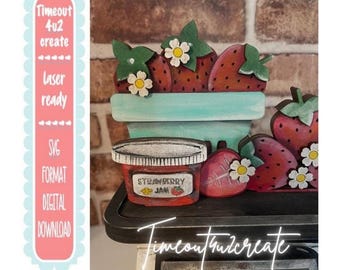 Scale Strawberry display set/fruit, weight, kitchen/digital download/scale is sold separately