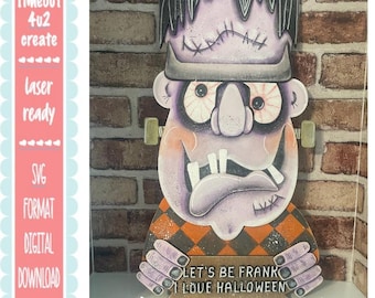 Let's Be Frank/halloween, cute, home/digital download