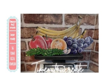 Scale Fruit Display set/produce, weight, kitchen/digital download/the scale is sold separately