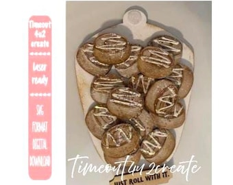 Candy Jar Cinnamon Rolls interchangeable/digital download/files in set sold separately