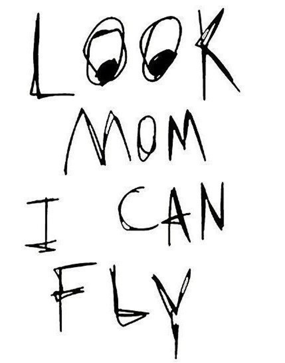 Download Look Mom I Can Fly Poster Wallpaper - GetWalls.io