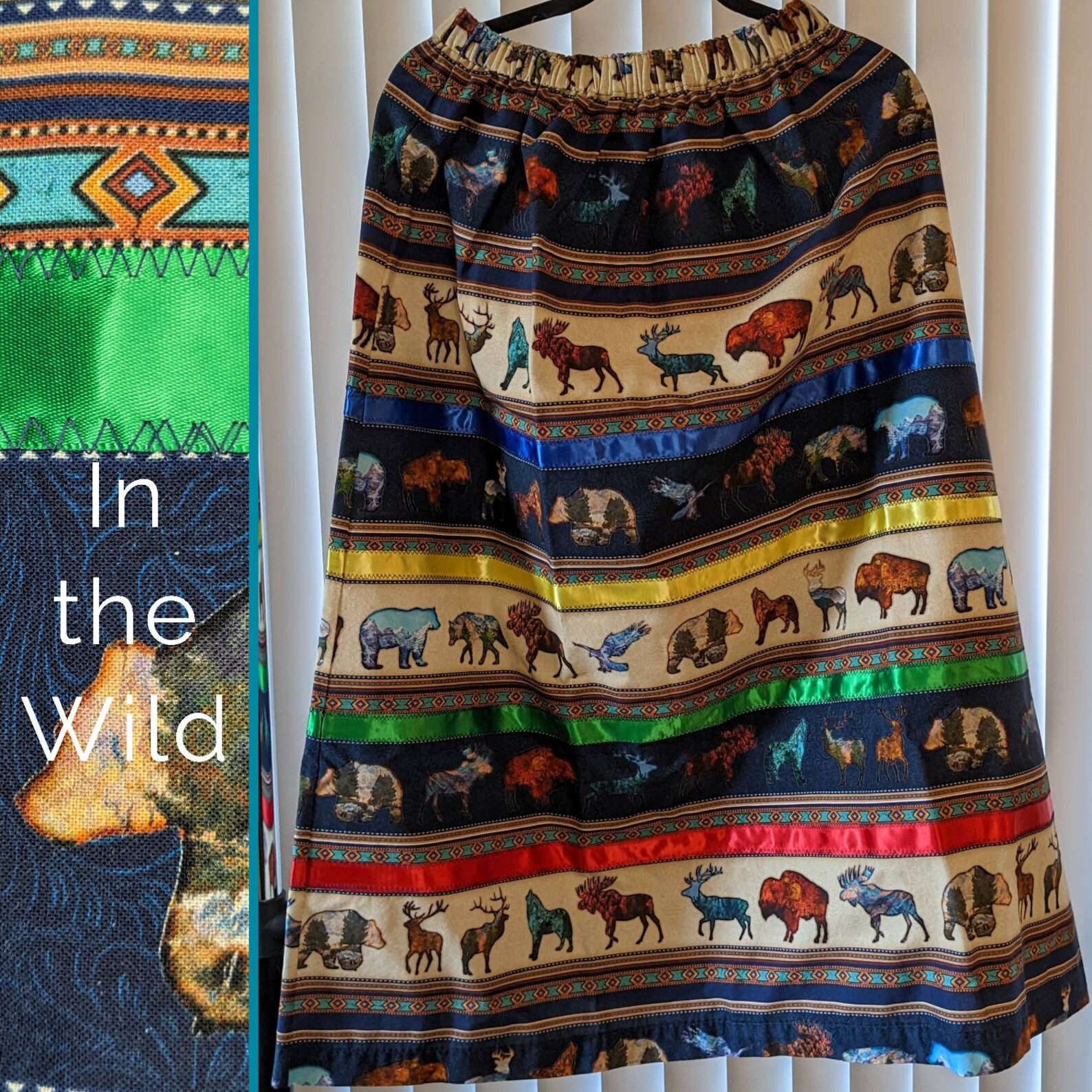 Traditional Metis Ribbon Skirts Etsy Canada