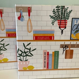 Adorable Lady Chef Recipe Book