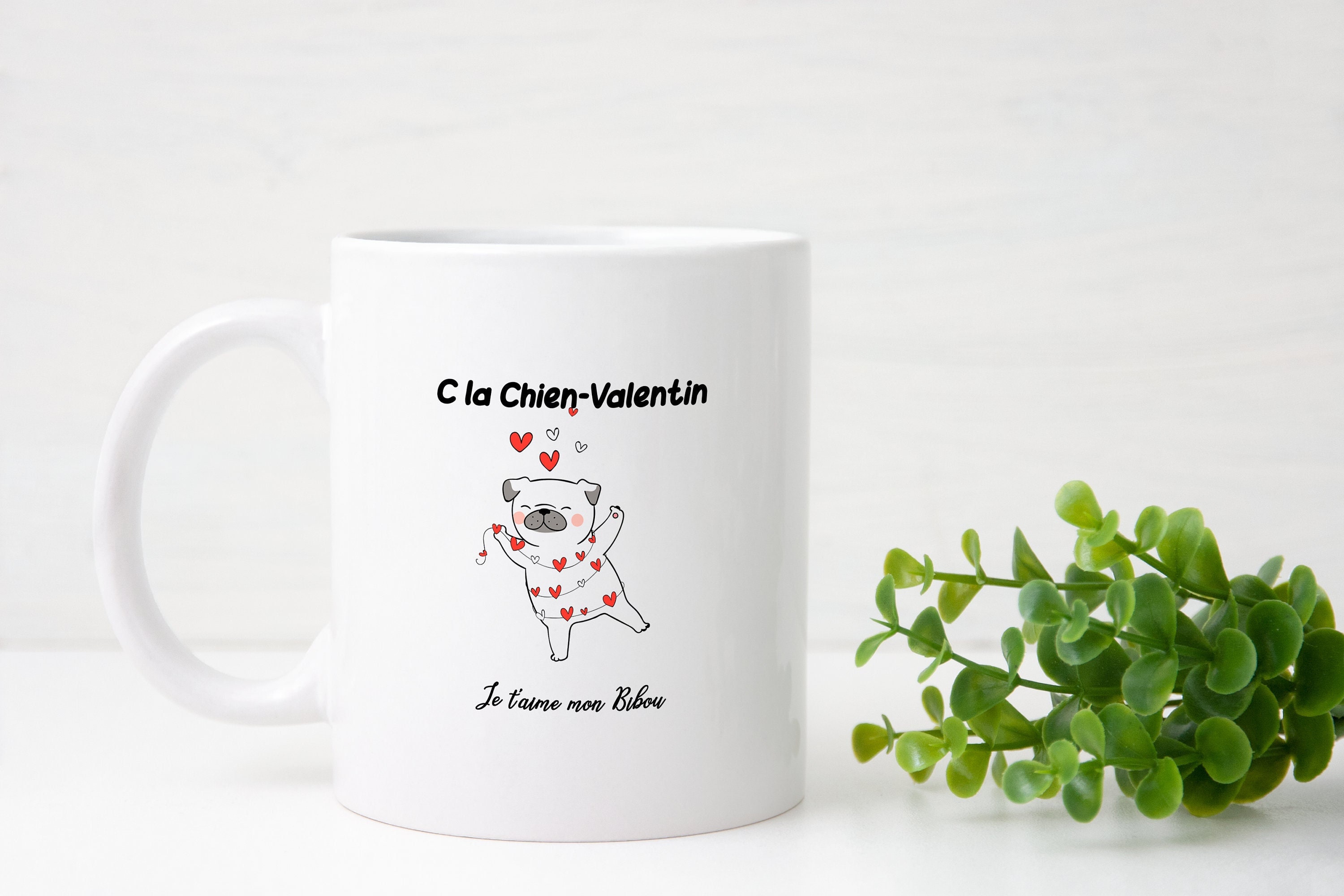 Mug C La Chien-Valentin