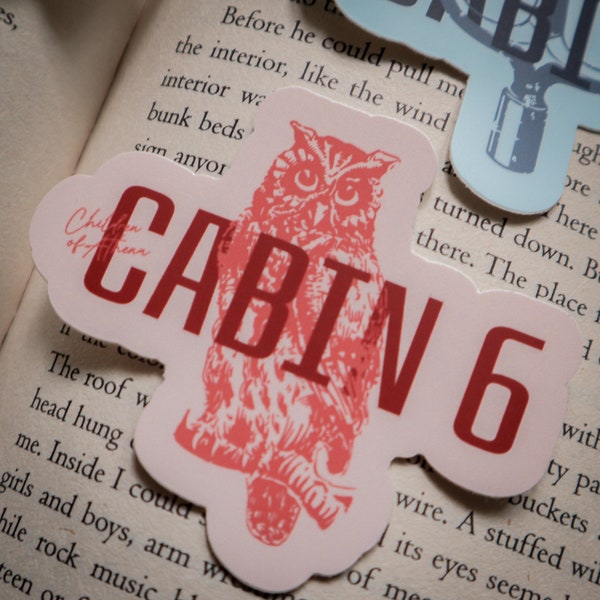 Cabin 6 Sticker inspired by PJO. Athena.