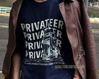 Privateer Tee inspired by Zoya Nazyalensky, Nikolai lantsov, Shadow And Bone, Sturmhond.