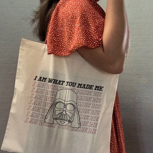 You Made Me Tote inspired by Darth Vader, Obi Wan Kenobi series, Star Wars