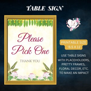 Please pick one Indian Wedding decor, Mehndi decor station Haldi decor, Indian Food station signs, Henna station signs & Mehndi decorations