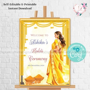 Welcome to Haldi Signs as Haldi Welcome Signs, Couple Haldi signages & Pithi signages, Haldi decoration as Haldi decor sign, Holud signs