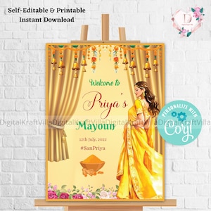 Haldi Signs as Mayoun decor, Maiyan Welcome signs as Haldi Welcome sign, Mayoon signs as Mayoon decor, Maiyaan Welcome signs as Maiyan signs