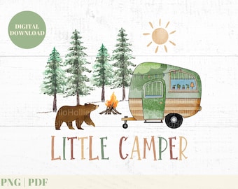 Camping PNG,  Camping Sublimation Design, Kids Camping png, Happy Camper svg, Going Camping, INSTANT DOWNLOAD