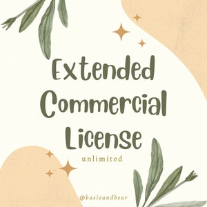 Extended Commercial License