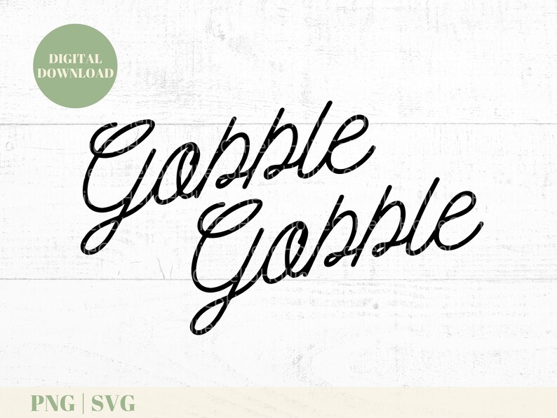 May include: A black and white graphic design with the text "Gapple Gapple" written in a cursive font.