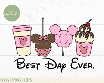 Best Day Ever PNG SVG, Family Vacation, Snack Goals, Here for the Snacks png, Instant Download