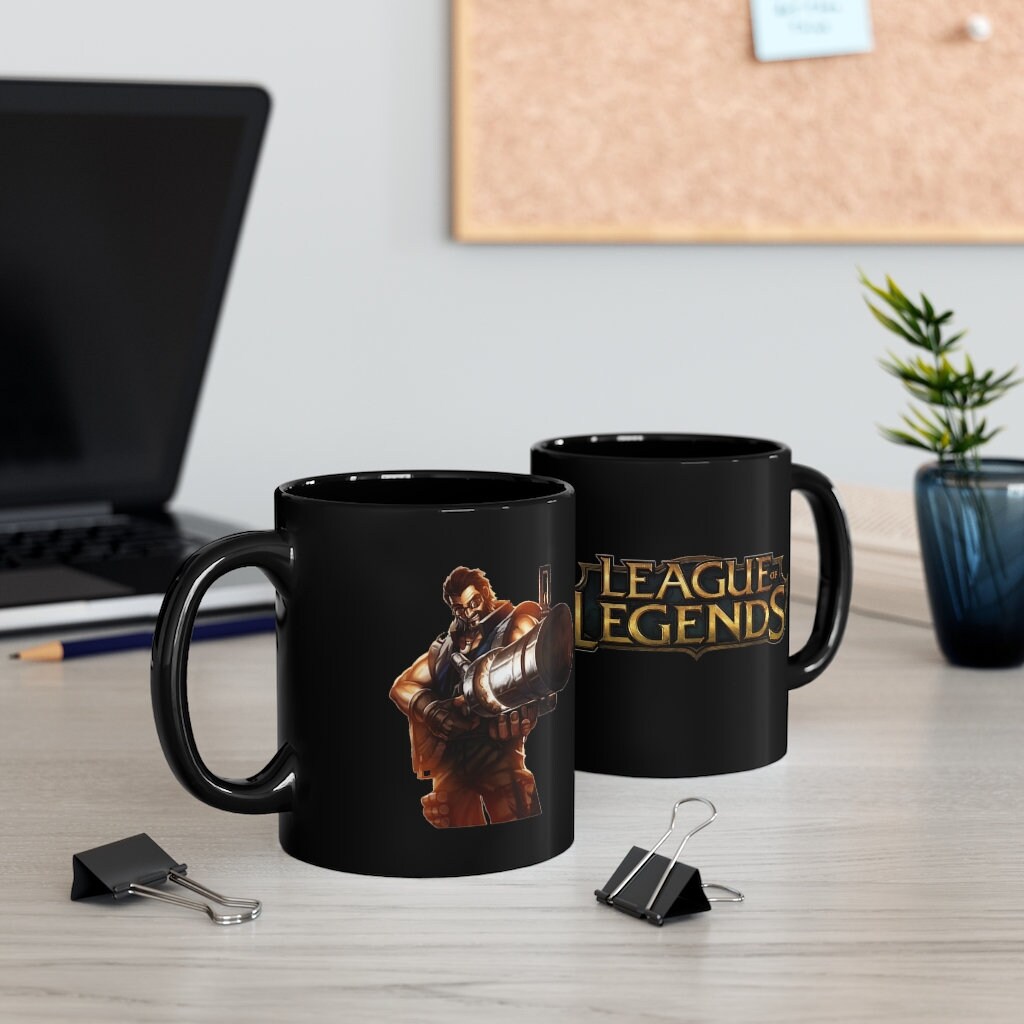 Caneca league of legends gamer fpx gangplank